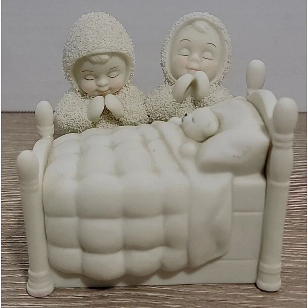 Dept 56 Snowbabies Bedtime Prayers‎ for Sleeping Bear Vintage Retired